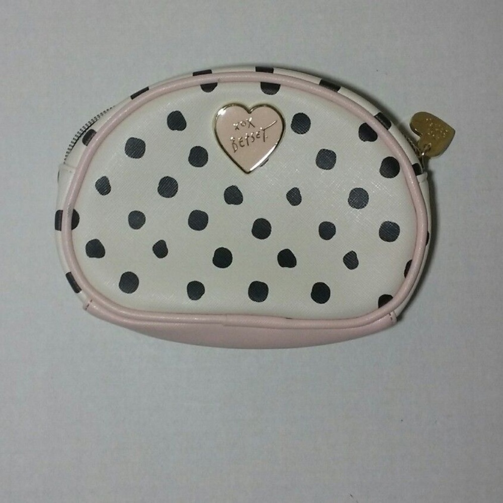 Betsey Johnson Polka Dot Pouch - Picture 3 of 8